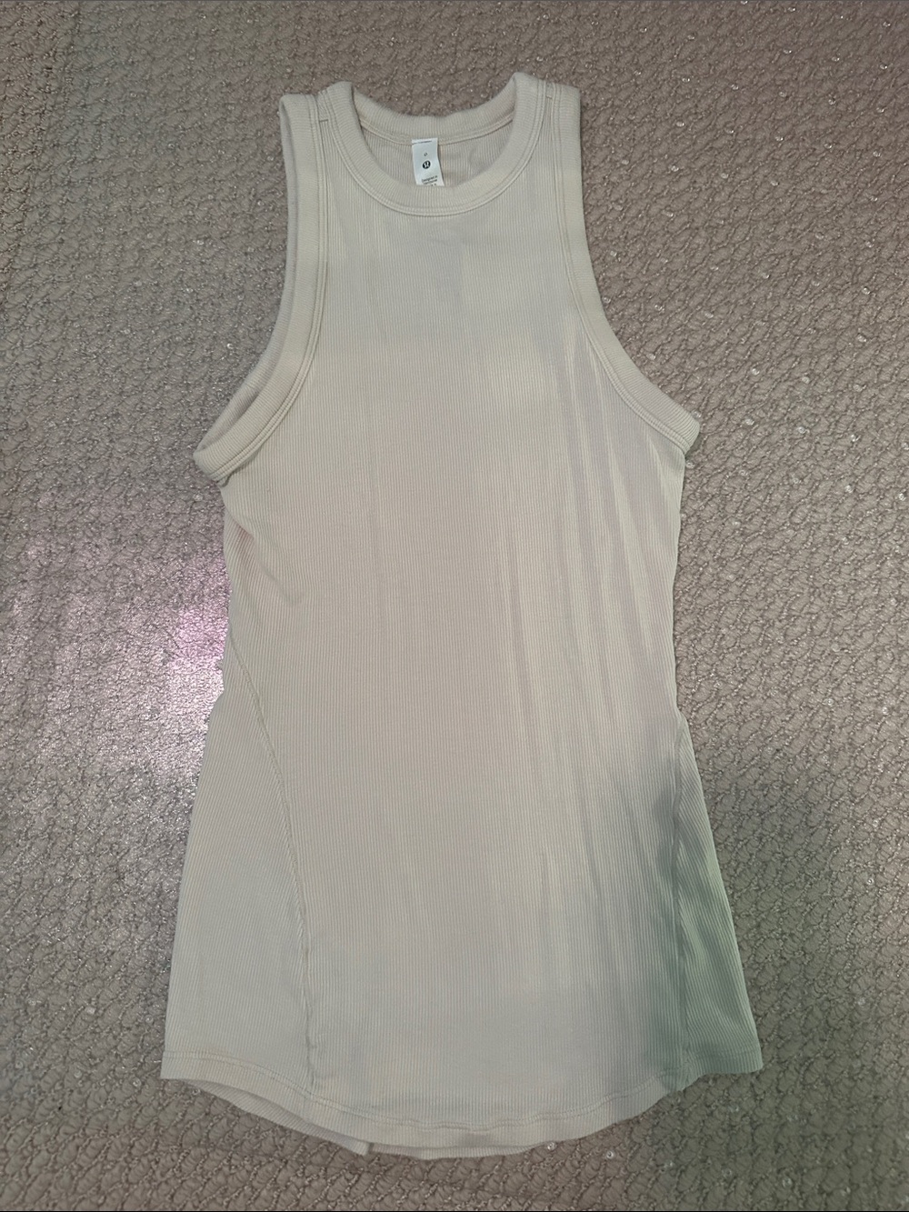 Lululemon crewneck ribbed tank top